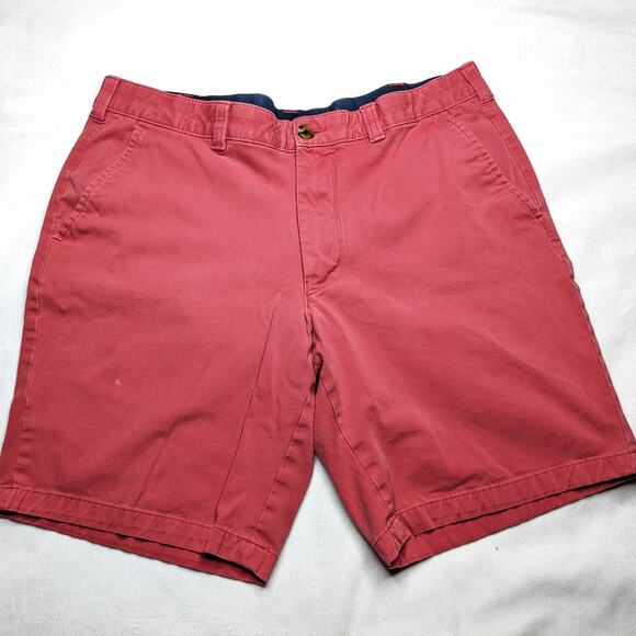 Gap Club Room Men's Casual Shorts 33 34 Flat Front Distressed - Picture 6 of 10